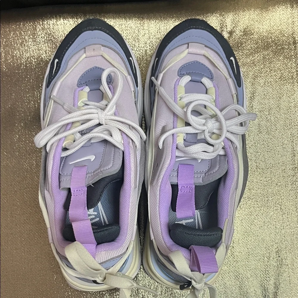 Nike Sneakers in Purple, White, and Black
